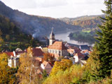 Blick auf Königstein - Sächsische Schweiz