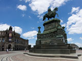 Theaterplatz in Dresden